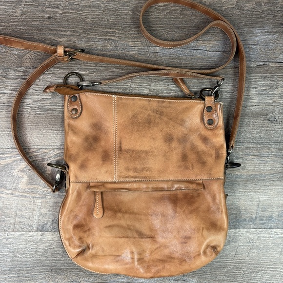 Bed Stu Tahiti Distressed Leather Messenger Bag